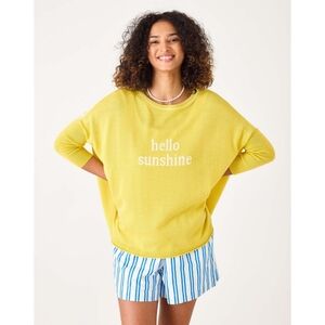 Mersea Yellow 'Hello Sunshine' Catalina Sweater One Size